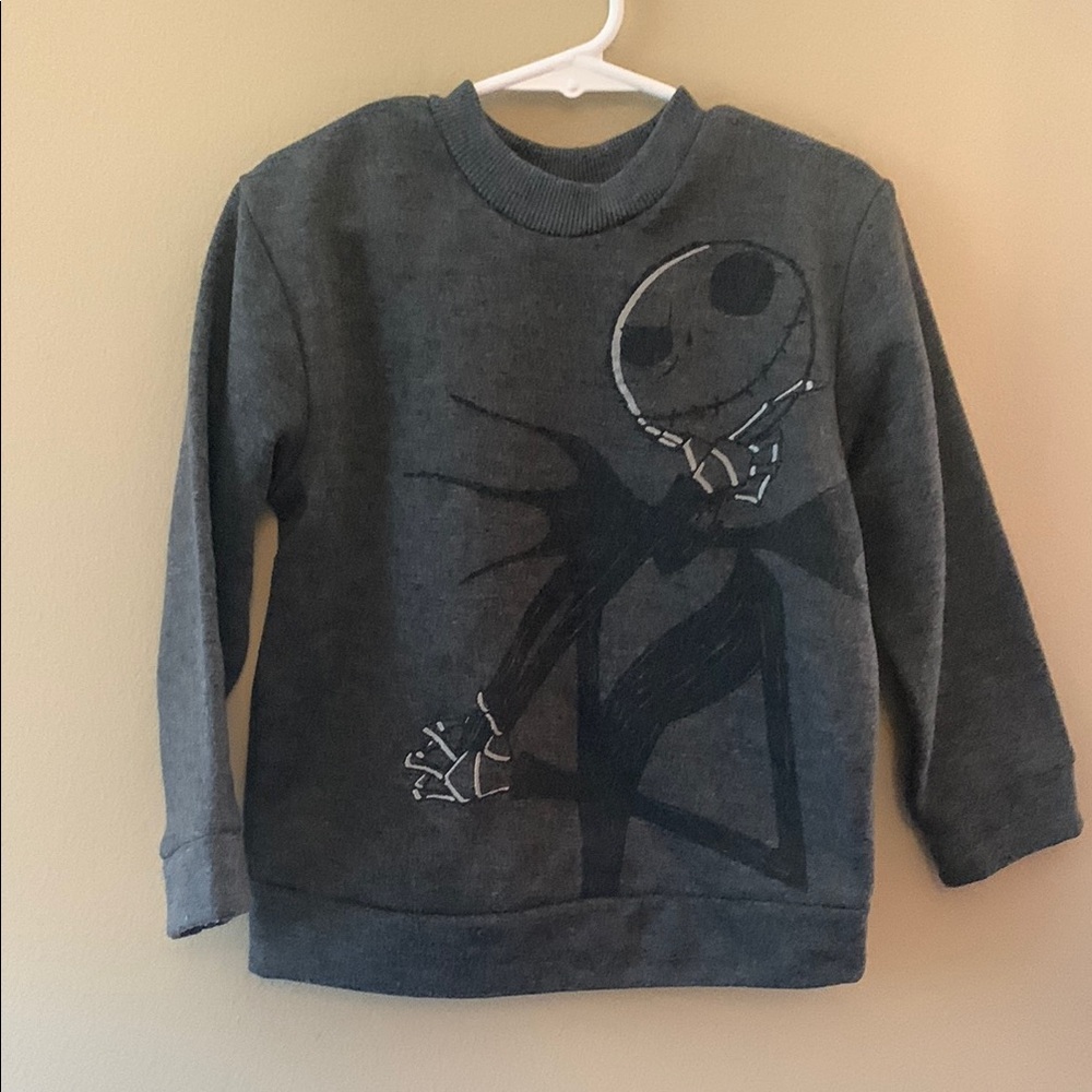 Kids Gray Graphic Sweatshirt